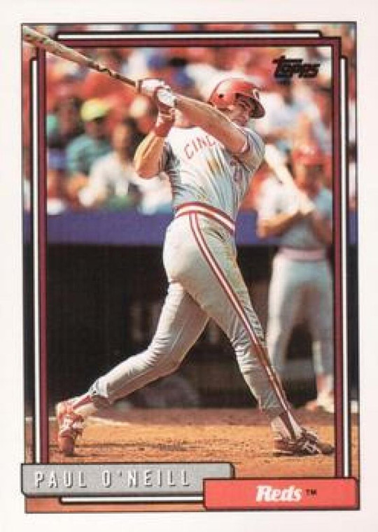 1992 Topps #61 Paul O'Neill VG Cincinnati Reds 