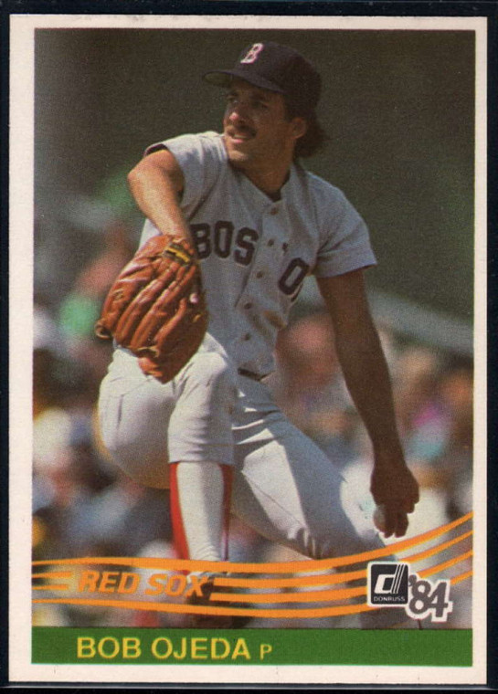 1984 Donruss #538 Bob Ojeda VG Boston Red Sox 