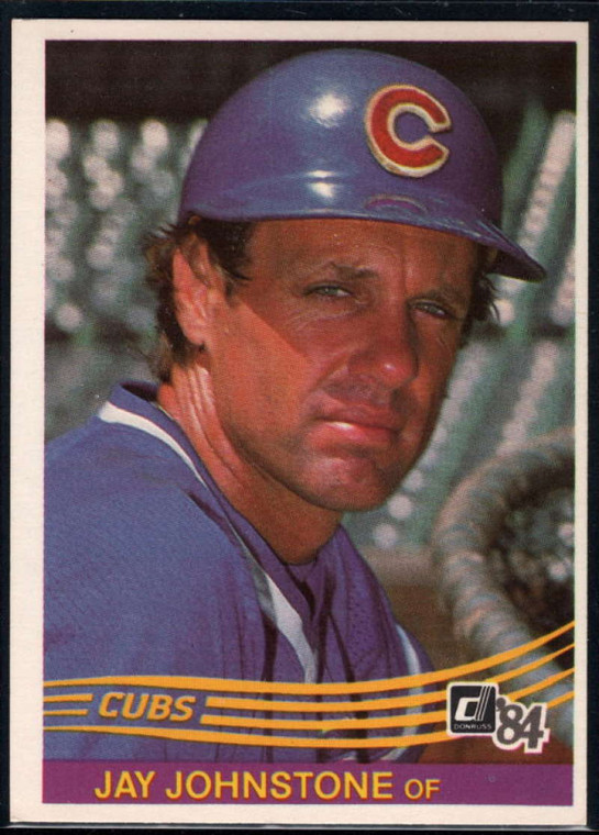 1984 Donruss #540 Jay Johnstone VG Chicago Cubs 