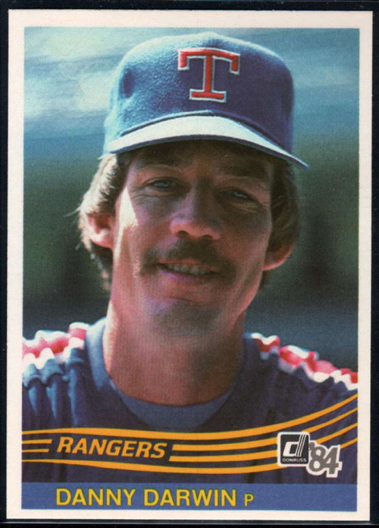 1984 Donruss #544 Danny Darwin VG Texas Rangers 