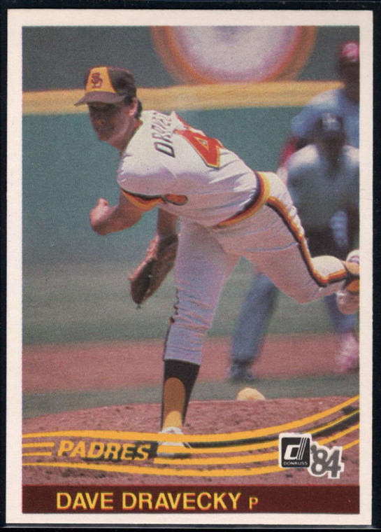 1984 Donruss #551 Dave Dravecky VG San Diego Padres 