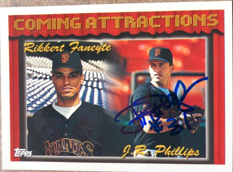 J.R. Phillips Autographed 1994 Topps #790