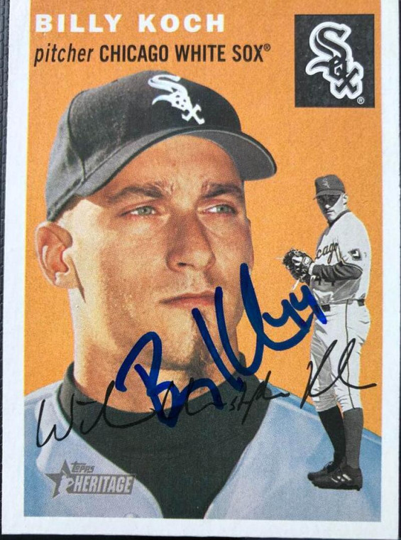 Billy Koch Autographed 2003 Topps Heritage #390