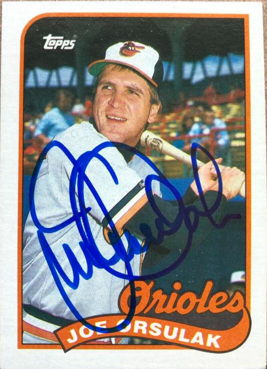 Joe Orsulak Autographed 1989 Topps #727