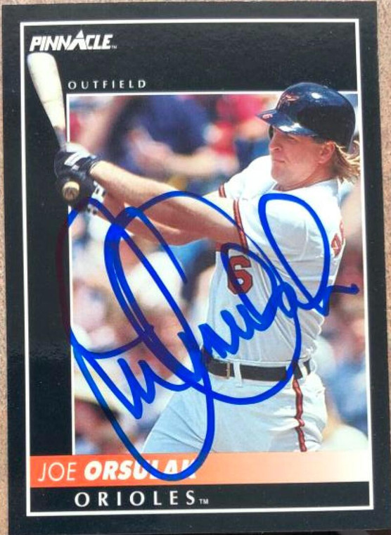 Joe Orsulak Autographed 1992 Pinnacle #362