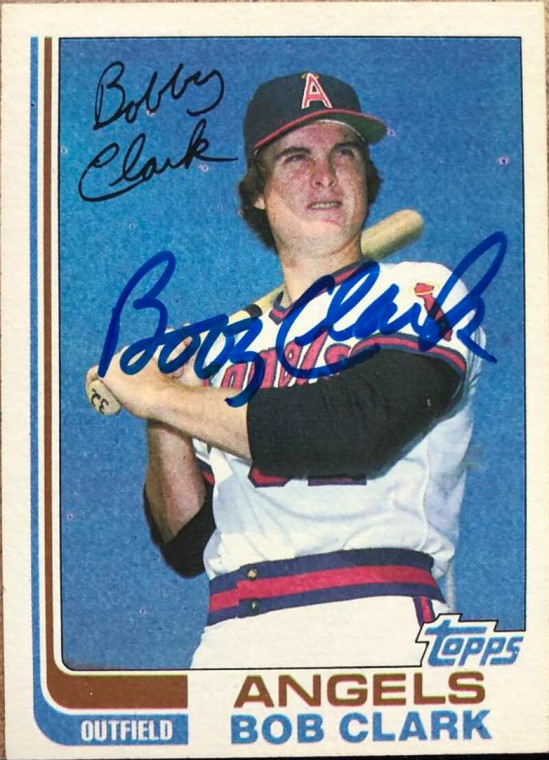 Bobby Clark Autographed 1982 Topps #74