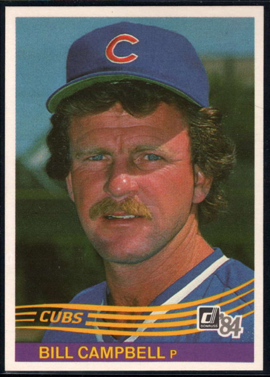 1984 Donruss #555 Bill Campbell VG Chicago Cubs 