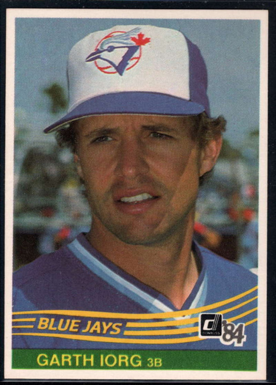 SOLD 33827 1984 Donruss #561 Garth Iorg VG Toronto Blue Jays 