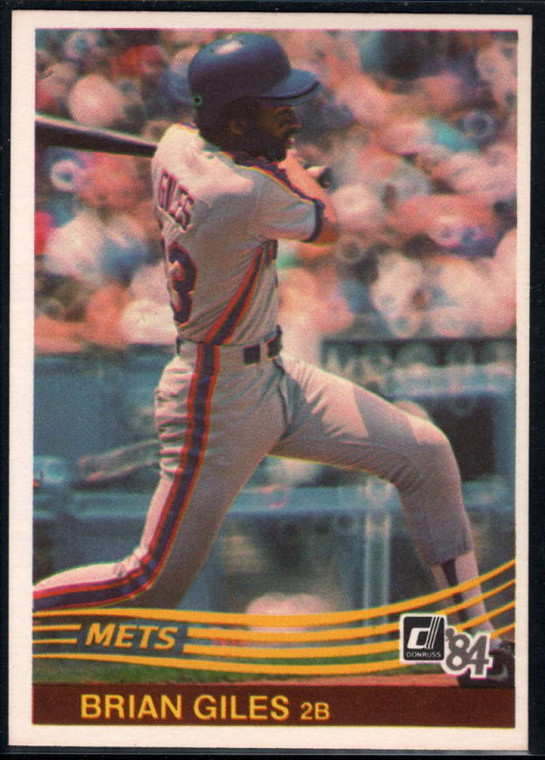 1984 Donruss #563 Brian Giles VG New York Mets 