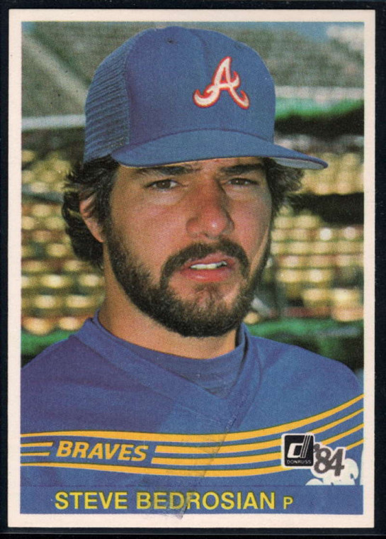 1984 Donruss #565 Steve Bedrosian VG Atlanta Braves 