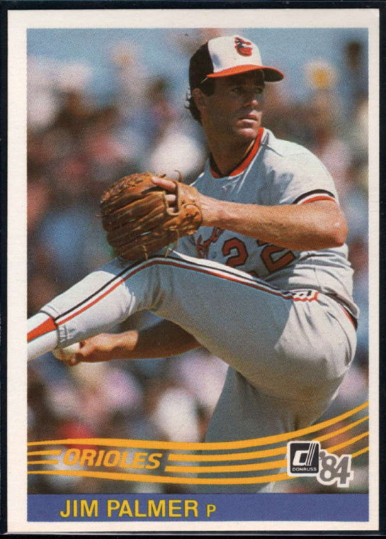 1984 Donruss #576 Jim Palmer VG Baltimore Orioles 