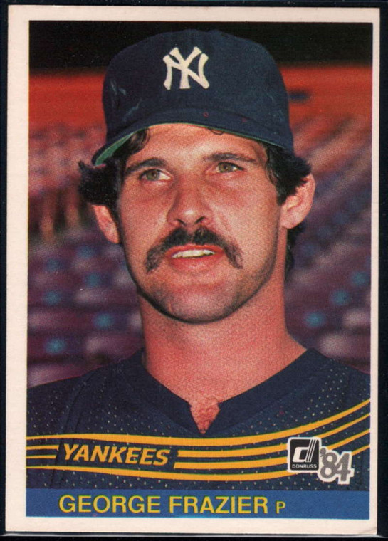 1984 Donruss #591 George Frazier VG New York Yankees 