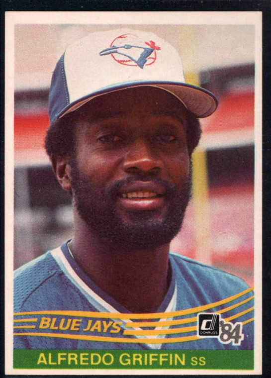 1984 Donruss #605 Alfredo Griffin VG Toronto Blue Jays 