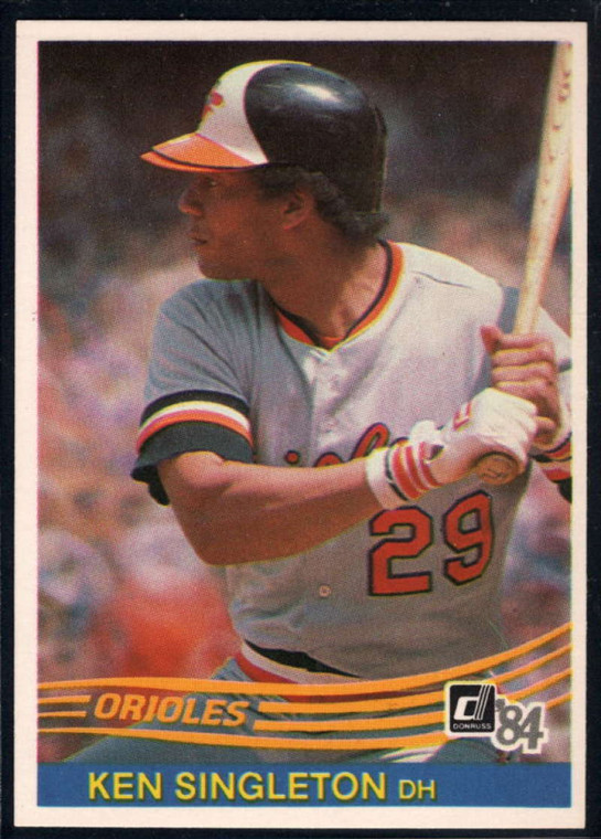 1984 Donruss #610 Ken Singleton VG Baltimore Orioles 