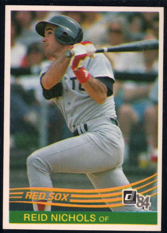 1984 Donruss #614 Reid Nichols VG Boston Red Sox 