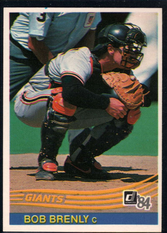 1984 Donruss #616 Bob Brenly VG San Francisco Giants 