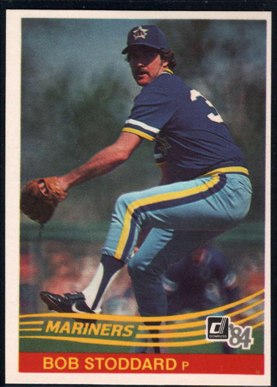 1984 Donruss #619 Bob Stoddard VG Seattle Mariners 
