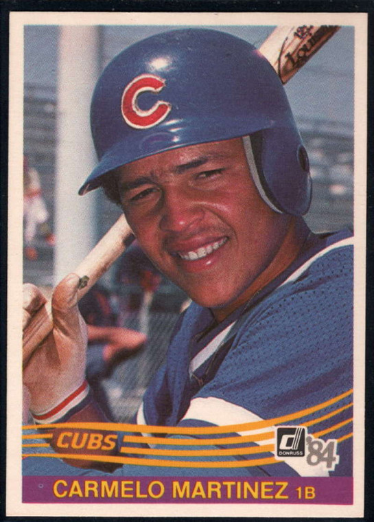 1984 Donruss #623 Carmelo Martinez VG RC Rookie Chicago Cubs 