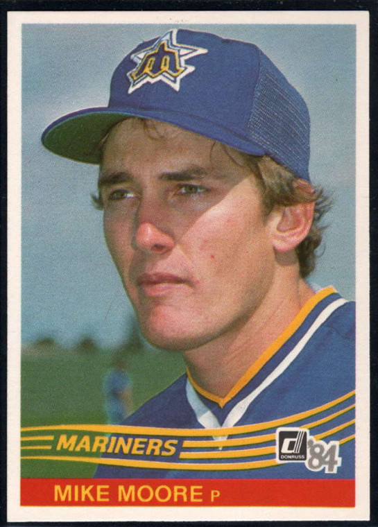 1984 Donruss #634 Mike Moore VG Seattle Mariners 