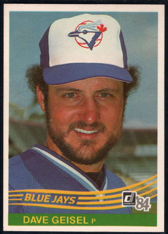 1984 Donruss #645 Dave Geisel VG Toronto Blue Jays 