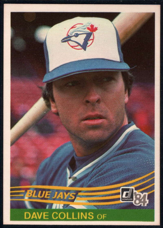 1984 Donruss #650 Dave Collins VG Toronto Blue Jays 