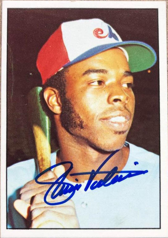 Ellis Valentine Autographed 1976 SSPC #342