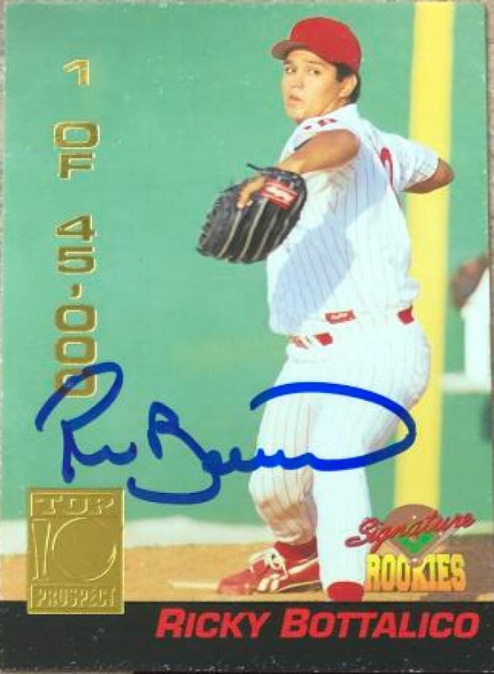 Ricky Bottalico Autographed 1994 Signature Rookies #3