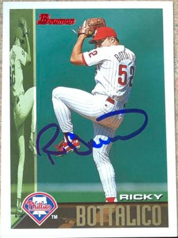 Ricky Bottalico Autographed 1995 Bowman #275