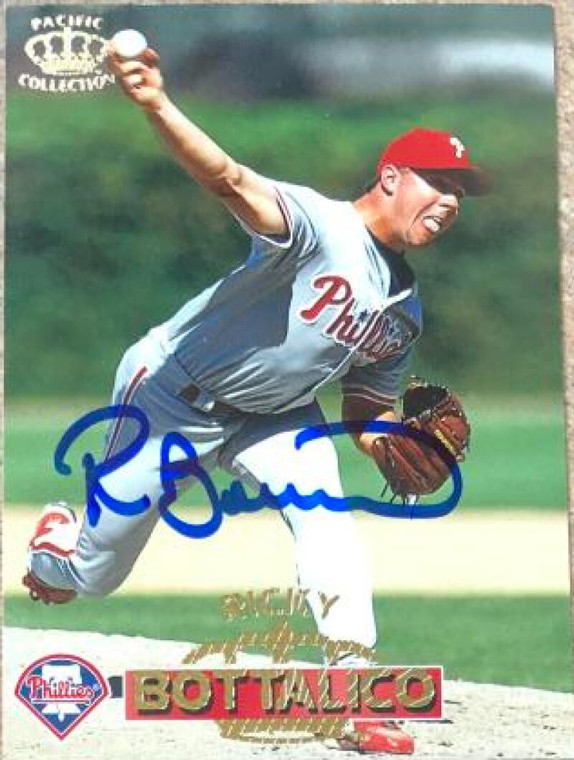 Ricky Bottalico Autographed 1996 Pacific Crown Collection #160