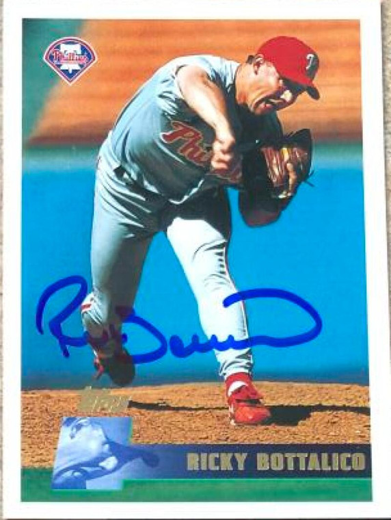 Ricky Bottalico Autographed 1996 Topps #161