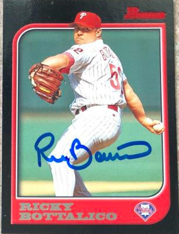 Ricky Bottalico Autographed 1997 Bowman #20