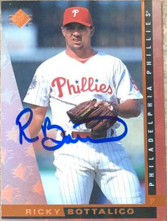 Ricky Bottalico Autographed 1997 SP #136