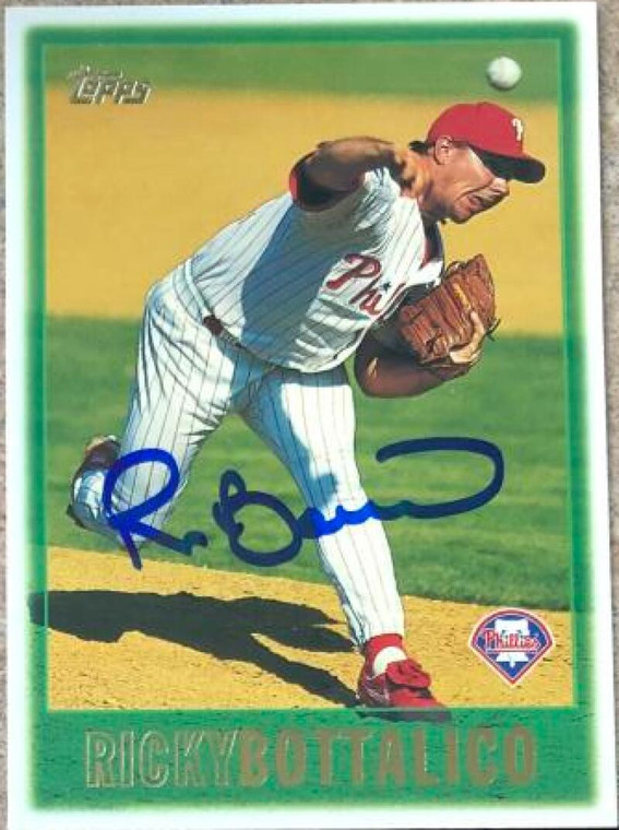 Ricky Bottalico Autographed 1997 Topps #14