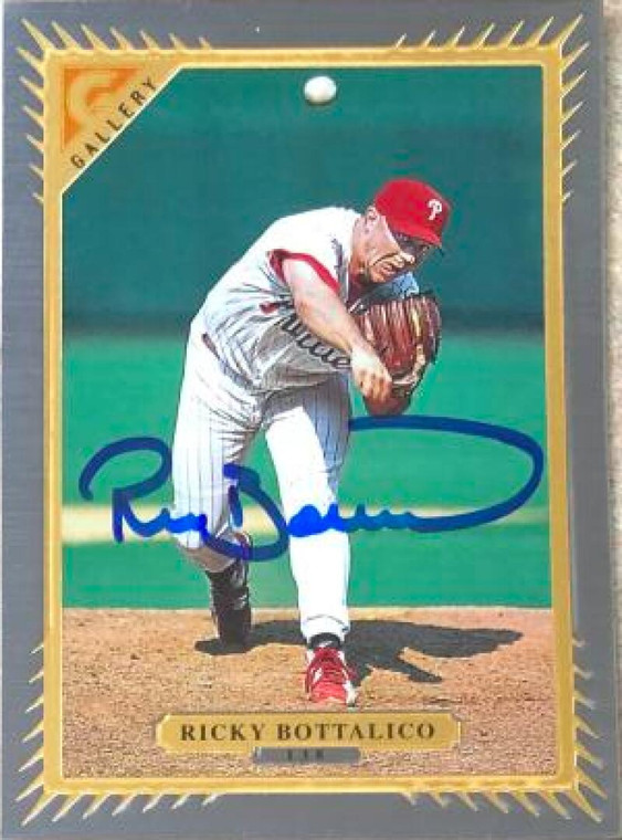 Ricky Bottalico Autographed 1997 Topps Gallery #138