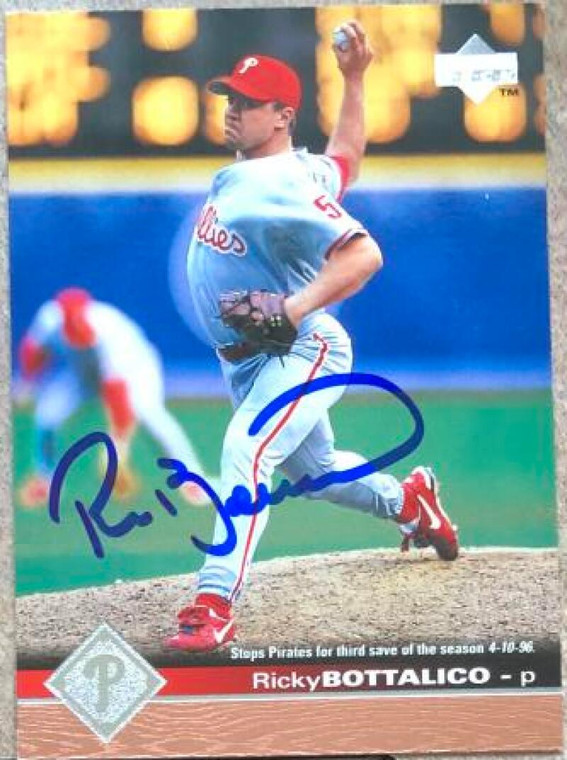 Ricky Bottalico Autographed 1997 Upper Deck #135