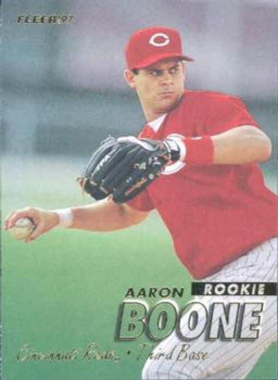 1997 Fleer #754 Aaron Boone VG Cincinnati Reds 