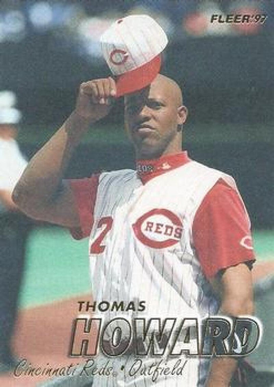 1997 Fleer #295 Thomas Howard VG Cincinnati Reds 