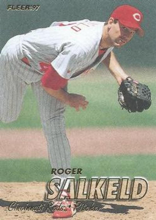 1997 Fleer #302 Roger Salkeld VG Cincinnati Reds 