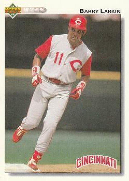1992 Upper Deck #144 Barry Larkin VG Cincinnati Reds 