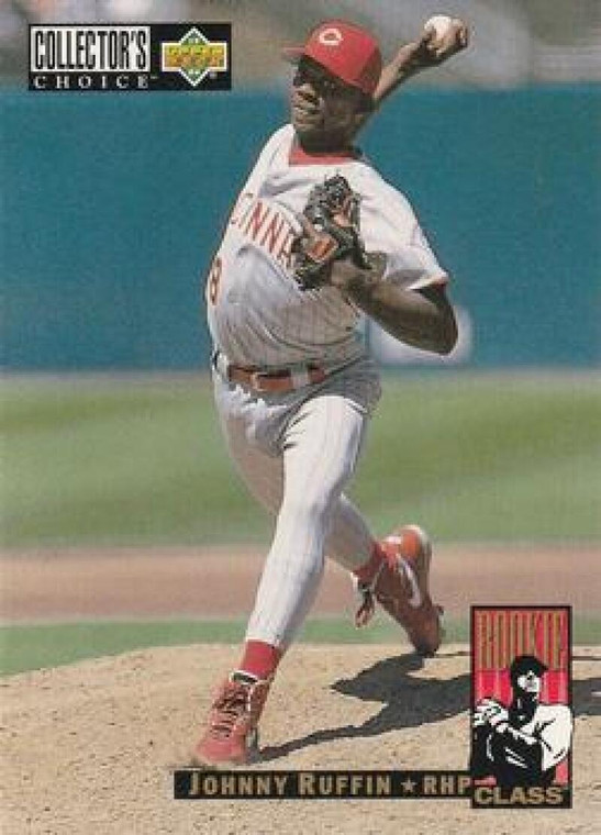 1994 Collector's Choice #17 Johnny Ruffin VG Cincinnati Reds 