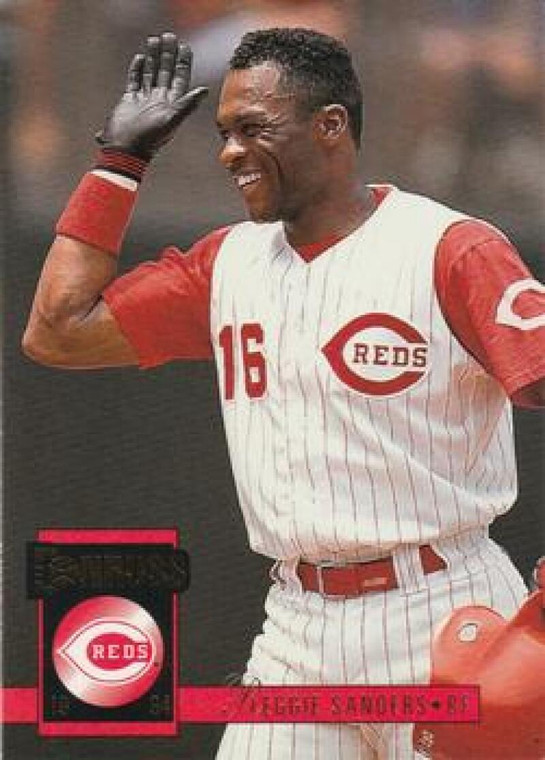 1994 Donruss #436 Reggie Sanders VG Cincinnati Reds 