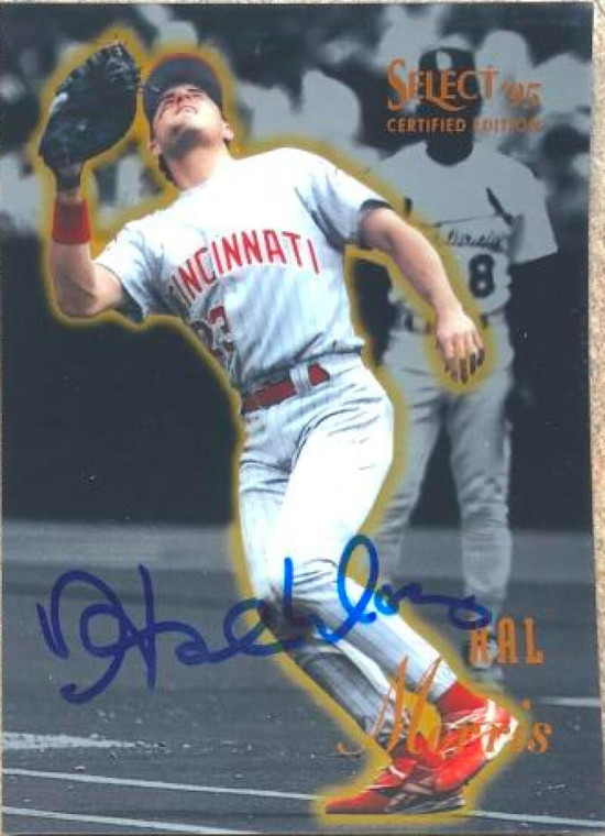 Hal Morris Autographed 1995 Score Select Certified #35