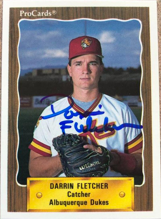 Darrin Fletcher Autographed 1990 Pro Cards #348