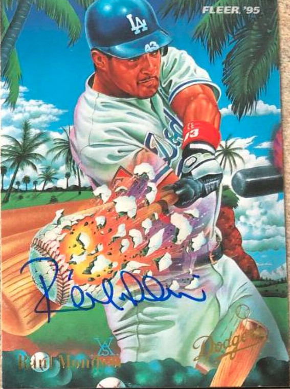 Raul Mondesi Autographed 1995 Fleer Pro Visions #2