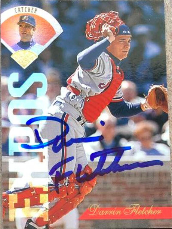 Darrin Fletcher Autographed 1995 Leaf #133