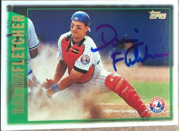 Darrin Fletcher Autographed 1997 Topps #265