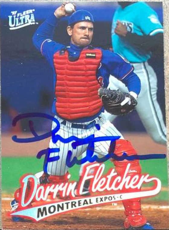 Darrin Fletcher Autographed 1997 Fleer Ultra #229