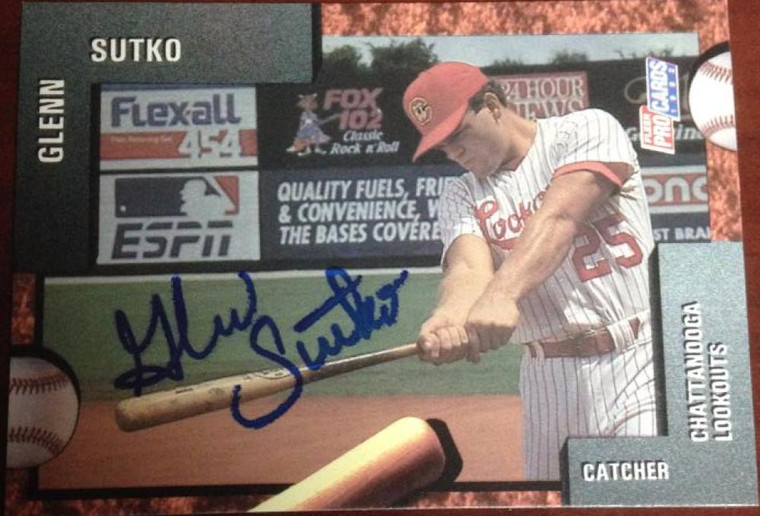 Glenn Sutko Autographed 1992 Fleer Pro Cards #3823