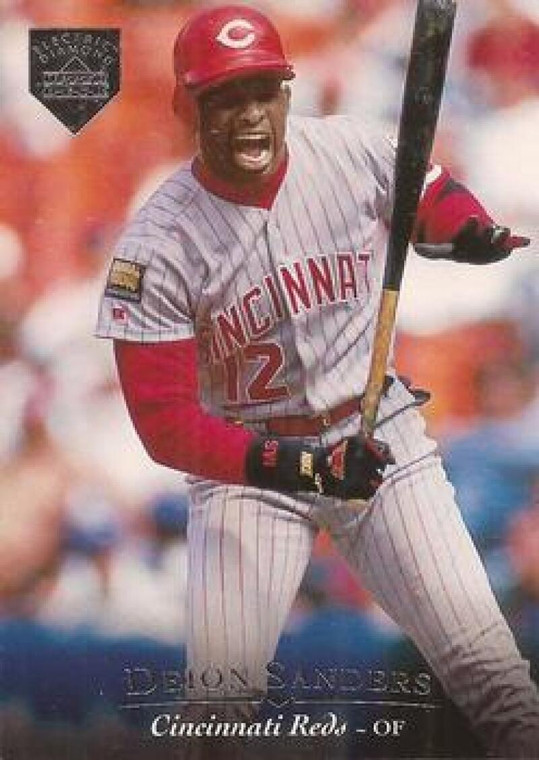 1995 Upper Deck Electric Diamond #170 Deion Sanders VG Cincinnati Reds 