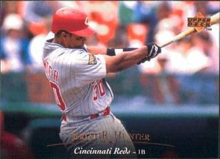 1995 Upper Deck #164 Brian Hunter VG Cincinnati Reds 